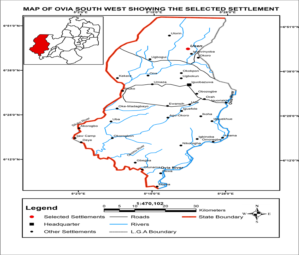 Map of the Study Area
