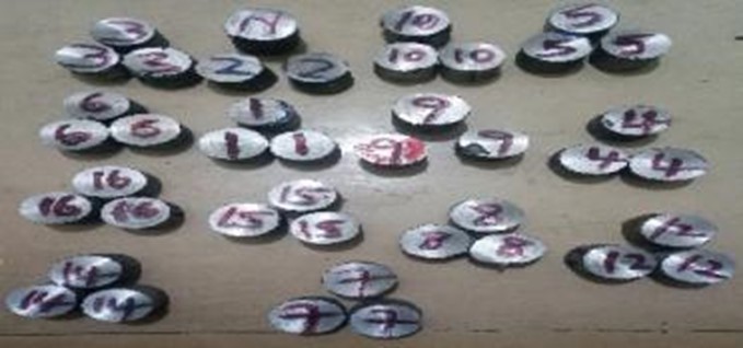 Developed Specimens for Hardness Test