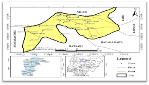 Map of the Study Area