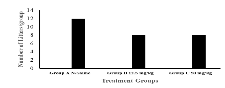 The Result of the Effect of the Ethanol Extract of The Aerial Part of Phyllanthus Amarus on Conception and Pregnancy Outcome