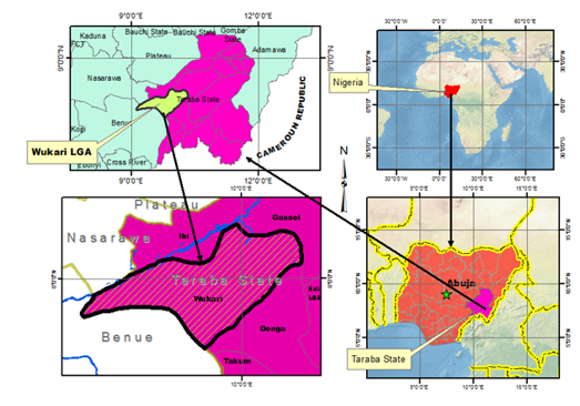 Location of the Study Area