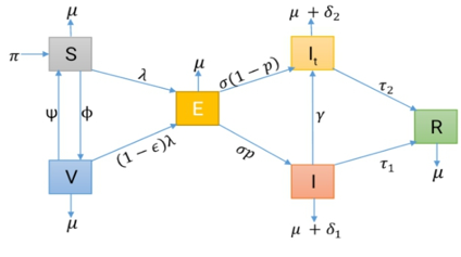 Schematic Diagram of the Model (1)