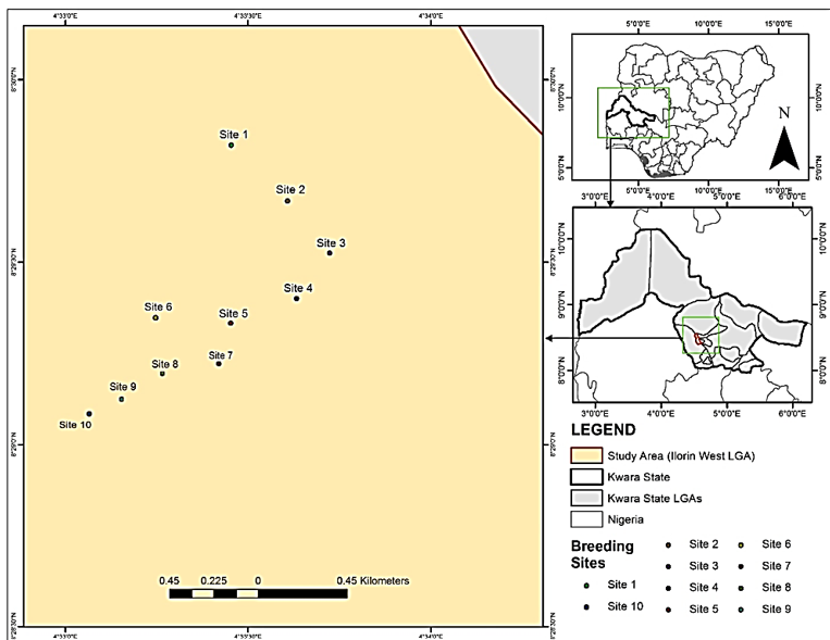 Mosquito Breeding Sites Sampling Points