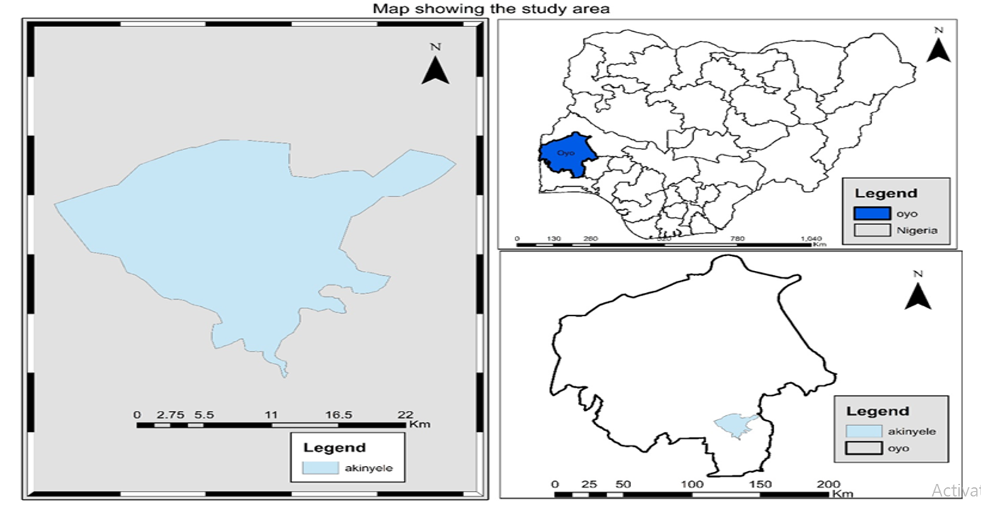 Map of the Study Area