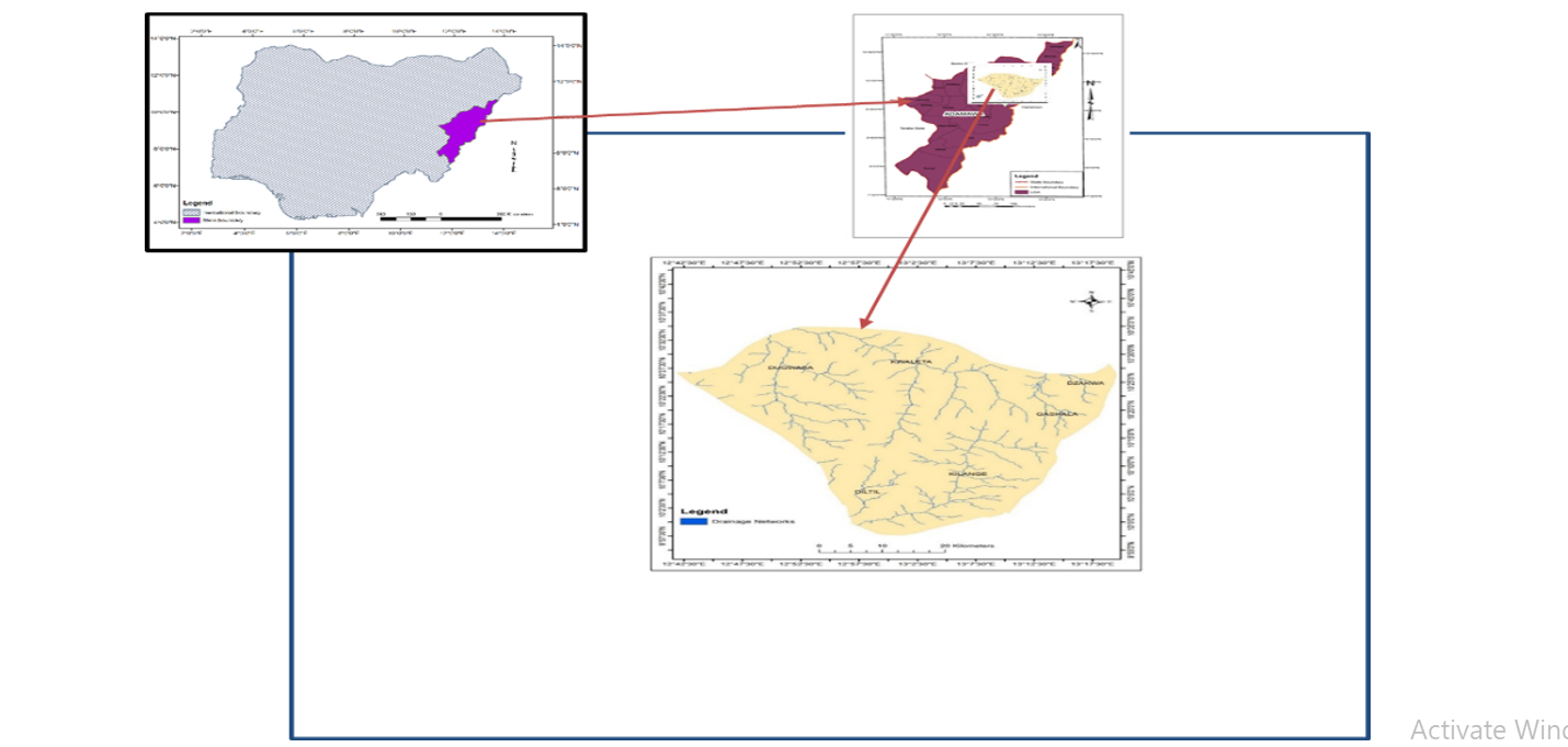 Location of Hong Local Government Area